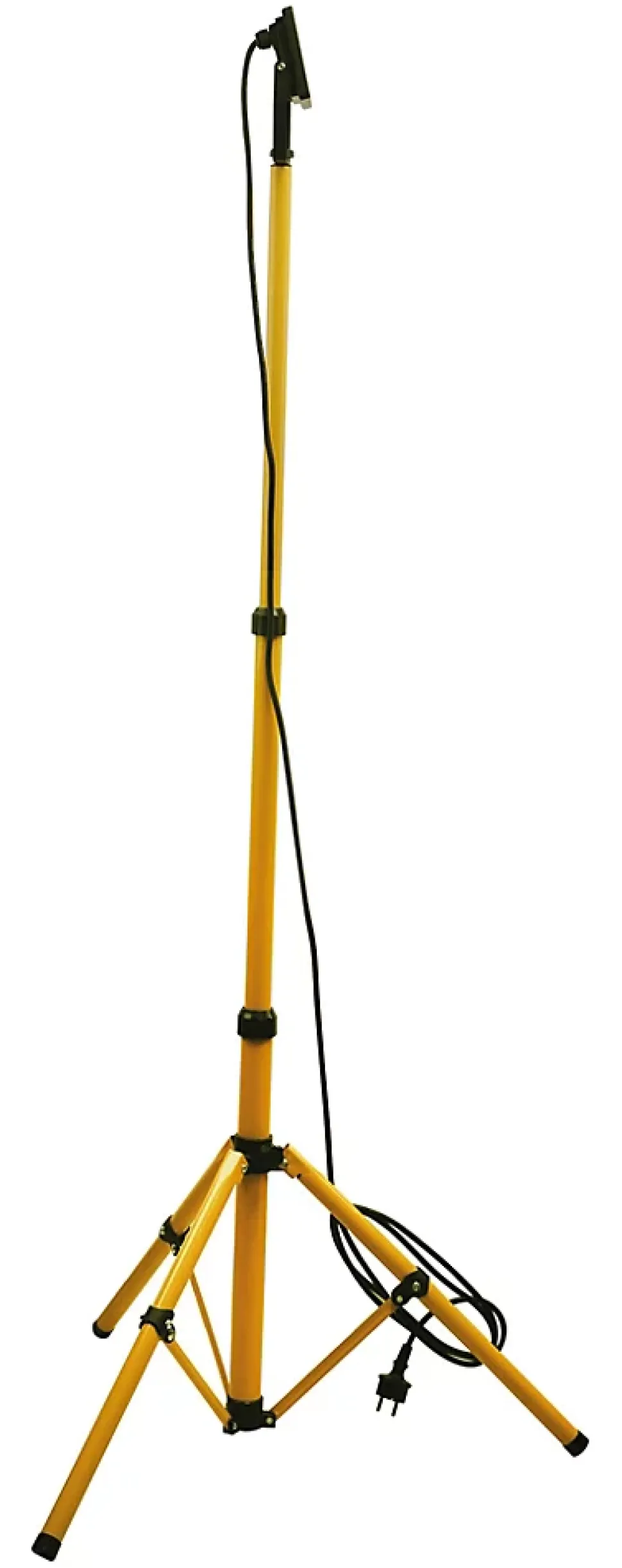 Projecteur LED sur trépied 1x 20W Jaune pour chantier - IP65 CE