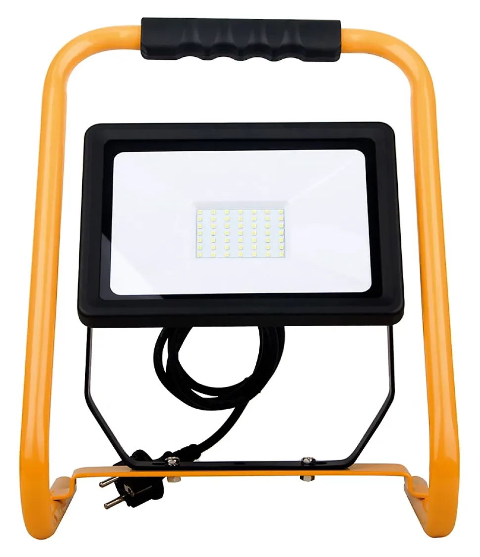 Projecteur LED 50W Chantier IP65 - Jaune - Zenitech