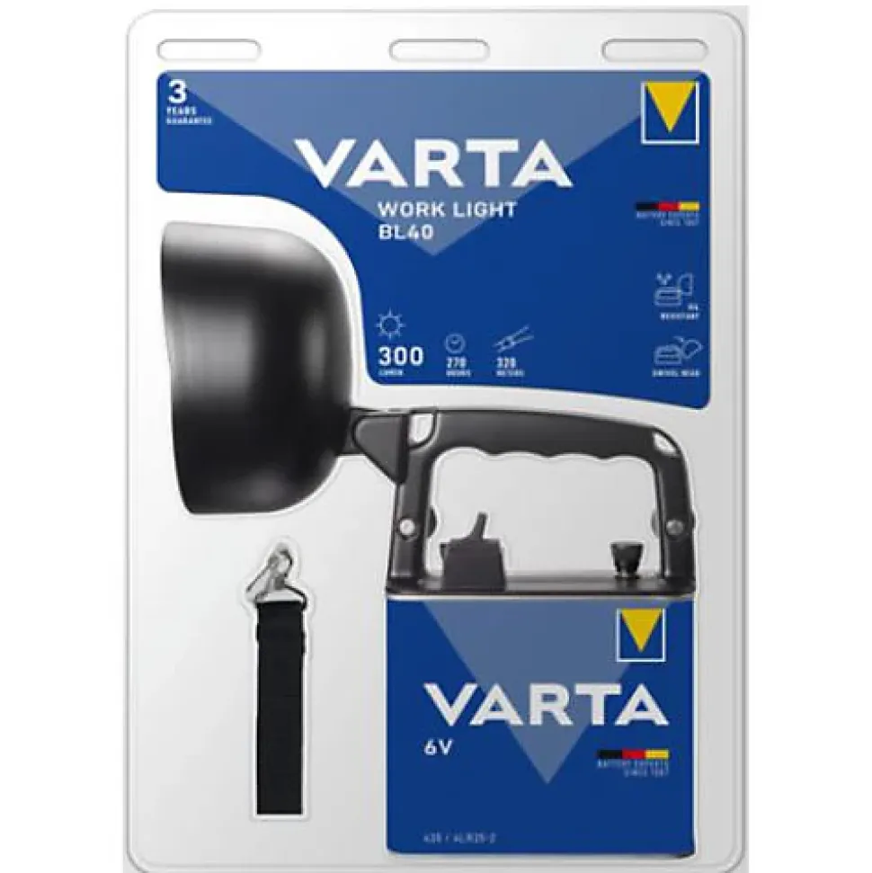 Projecteur LED Work Light BL40 435 6V + sangle - VARTA - 546919