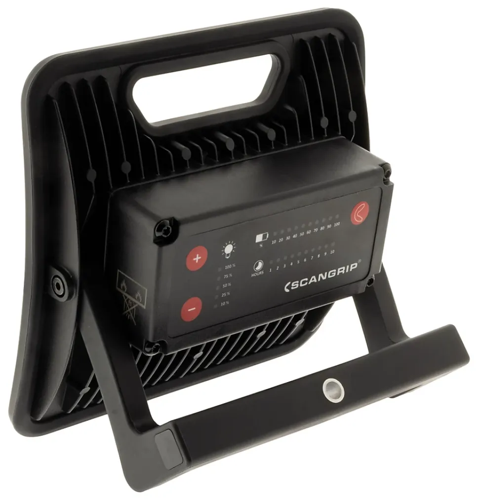 Projecteur 4000lm câble + batterie Scangrip