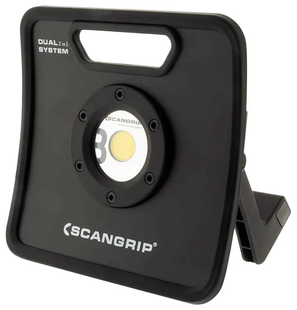 Projecteur 4000lm câble + batterie Scangrip