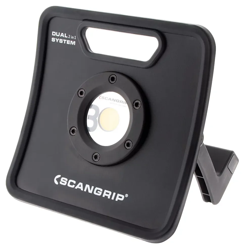Projecteur 4000lm câble + batterie Scangrip