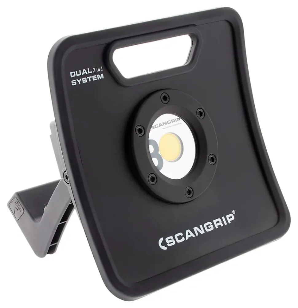 Projecteur 4000lm câble + batterie Scangrip