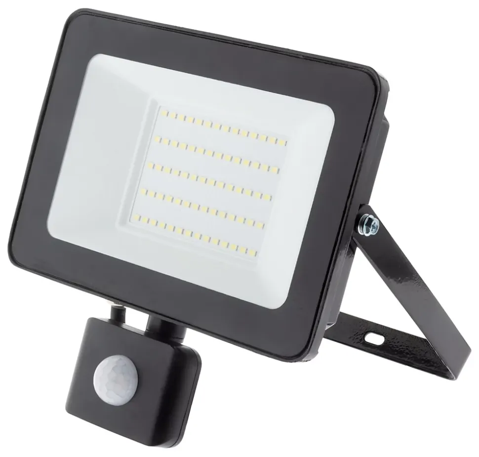 PROJECTEUR SENSOR 30W 3000LM IP65 NOIR
