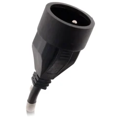 Prolongateur 16A HO5VV-F 3G1,5mm² - noir 5m - Zenitech