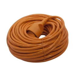 Prolongateur HO5VVF 3x1,5mm²- 20m - orange - Chacon
