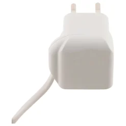Prolongateur HO3VVH2-F 2x0,75mm² 6A 3m avec prise gigogne - Blanc - Zenitech