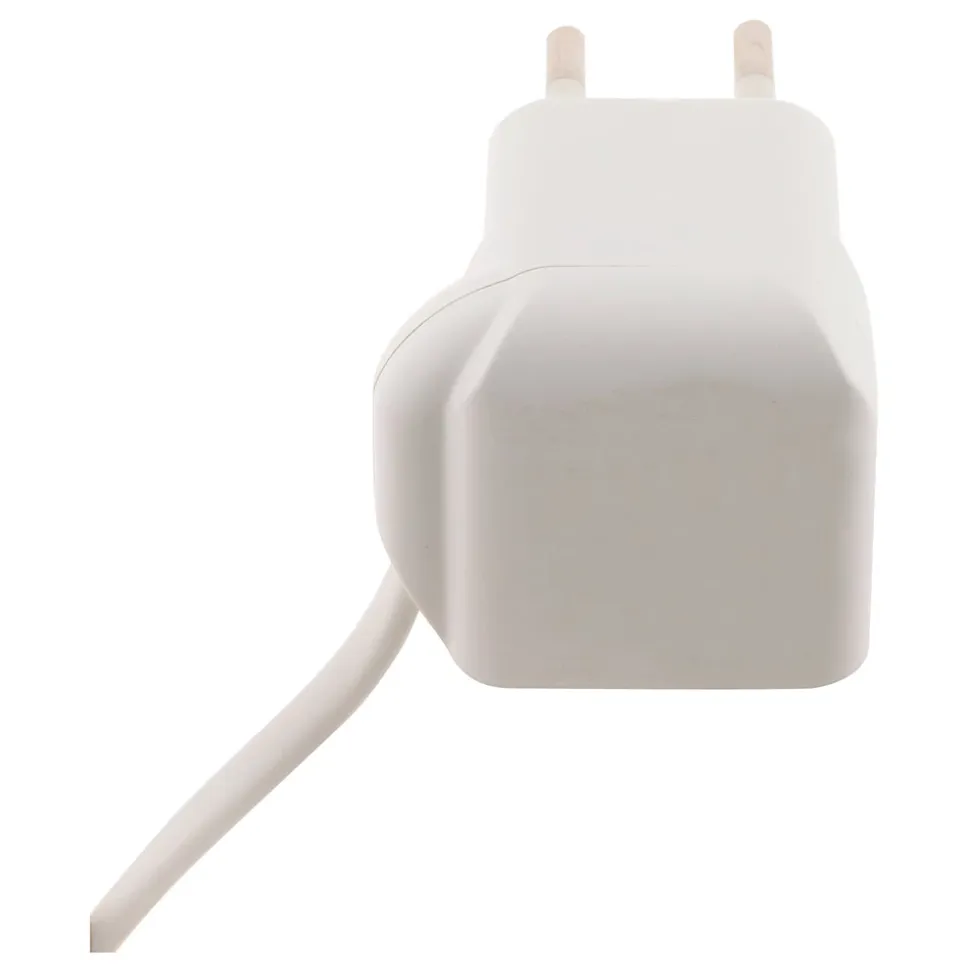 Prolongateur HO3VVH2-F 2x0,75mm² 6A 3m avec prise gigogne - Blanc - Zenitech