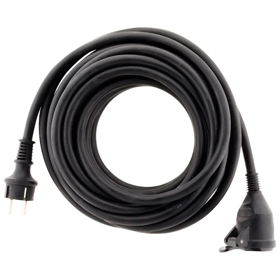 Prolongateur pour chantier HO7RN-F 16A 3G2,5mm² 10m - Noir - Zenitech