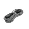 Prolongateur Schuko fiche plate 3m noir/blanc Chacon