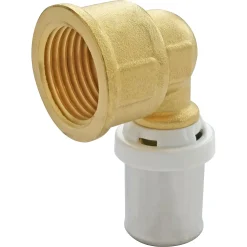 Raccord coudé à sertir pour tube Multicouche Ø20 - coude femelle 20/27 (3/4")