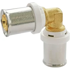 Raccord coudé égal à sertir pour tube Multicouche Ø20