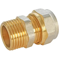 Raccord droit à compression pour tube Multicouche Ø20 - droit mâle 20/27 (3/4")