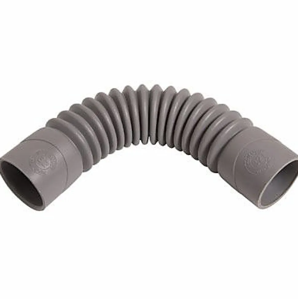 Raccord d'évacuation souple PVC Wirquin Magicoude ø50 mm à coller