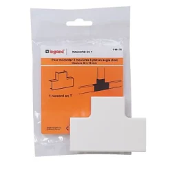 Raccord en T pour moulure 40 x 16 mm Legrand