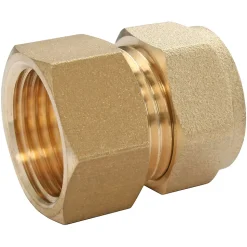 Raccord femelle bicône pour tube cuivre Ø14 - Femelle 15/21 (1/2")