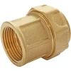 Raccord laiton droit pour PE Ø25 - Femelle 20/27 (3/4")
