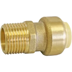 Raccord mâle à clipser pour tube cuivre ou PER ou Multicouche Ø16 - Mâle 20/27 (3/4')