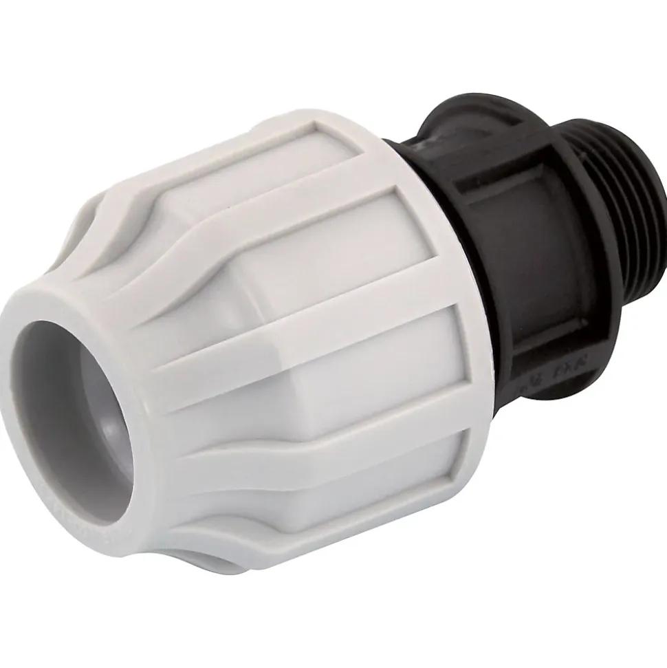 Raccord mâle polypropylène Fitt PEHD ø20, 1/3