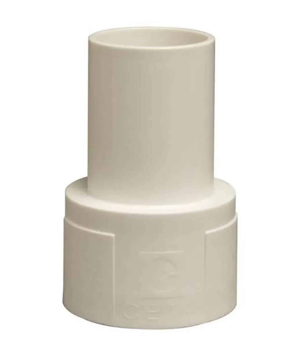 Raccord TOUTFLEX - à visser - diam : évacuation 1"1/4 / diam : flexible 40mm mâle