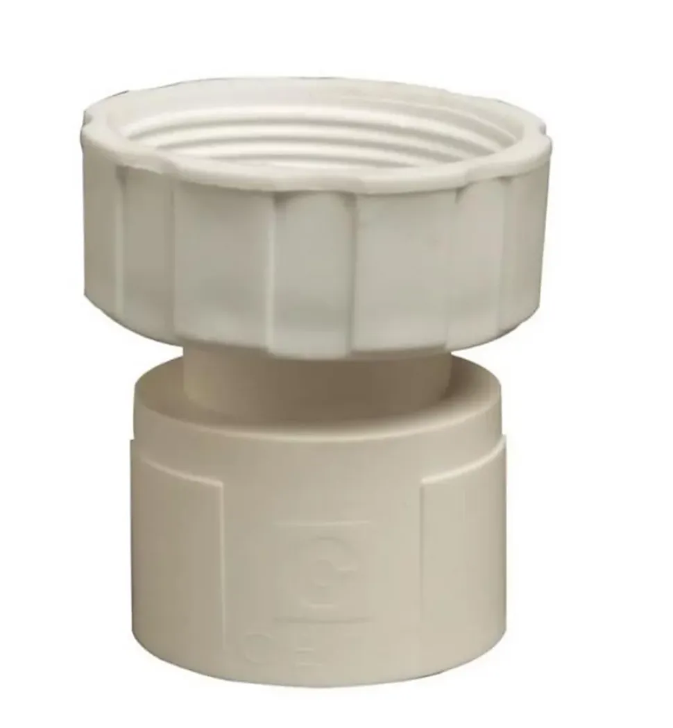 Raccord TOUTFLEX - à visser - diam : évacuation 1"1/4 / diam : flexible 40mm mâle