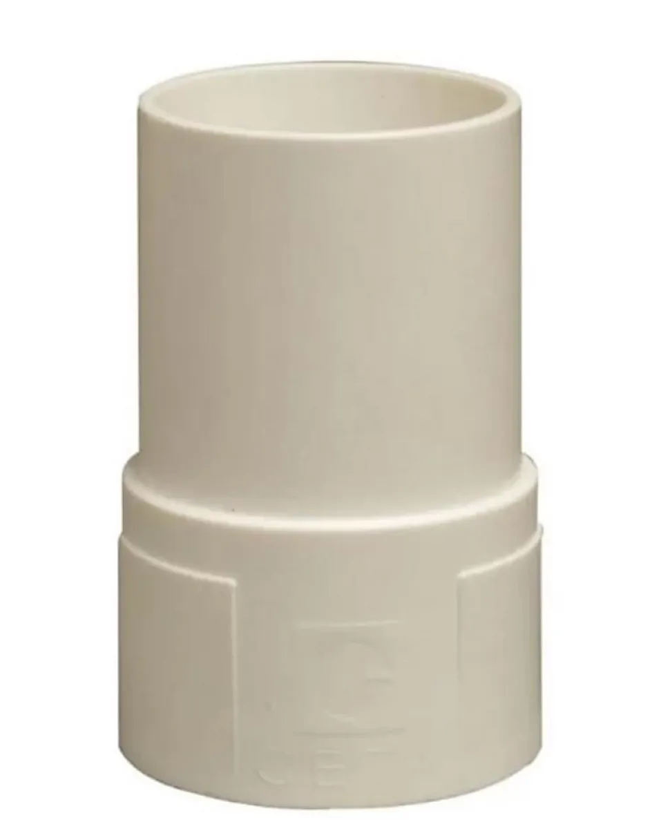 Raccord TOUTFLEX - à visser - diam : évacuation 1"1/4 / diam : flexible 40mm mâle