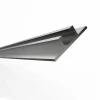 Rail de renfort 40mm x 10mm alu pour fixation d'enseignes, finition brut, lg 1000mm