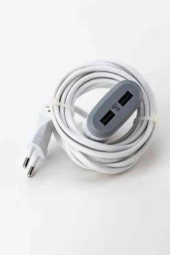 Rallonge 2 ports USB rapide 3m Watt&Co