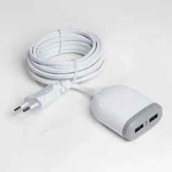 Rallonge 2 ports USB rapide 3m Watt&Co