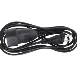 Rallonge de câble HO5VV-F 2x1mm² - 2m - noir - Zenitech