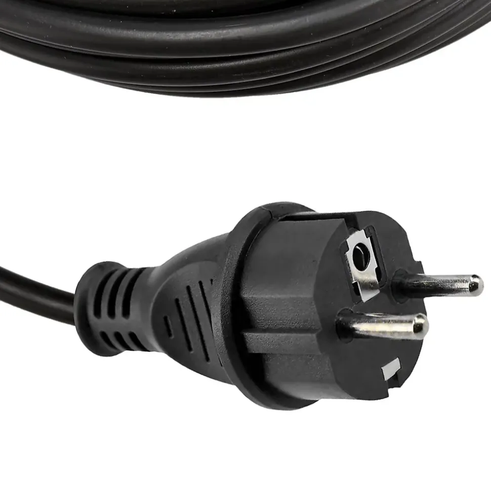 Rallonge de jardin noire Schuko 10 m 3x1,5 mm² IP44 HOROZ
