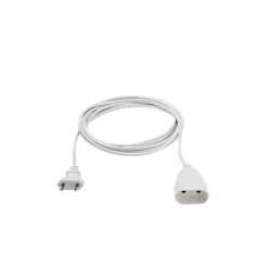 Rallonge 2G x 0.75mm² 3m Power1All blanc