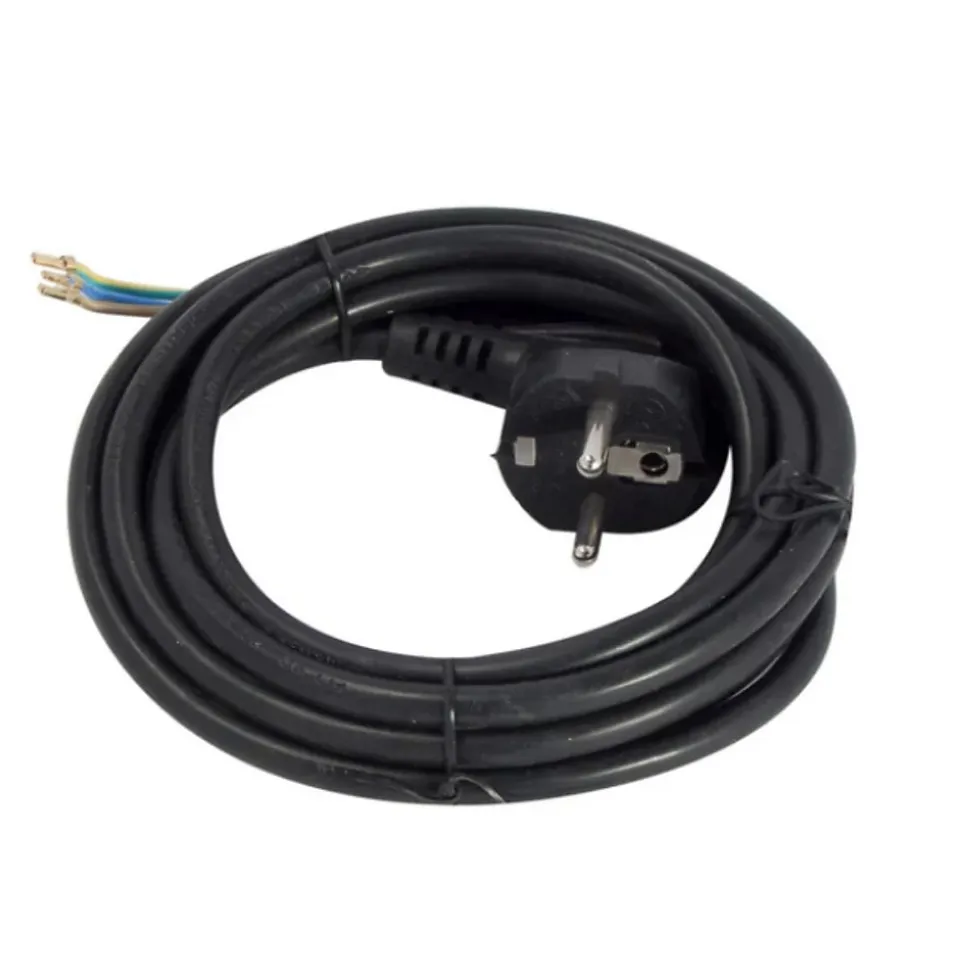 Rallonge HO5VVF 3x1,0mm² - 1,5m - Noir - Chacon