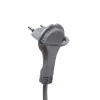Rallonge intérieur H03VVH2-F Diall 2 x 0.75mm² 3m prise métal
