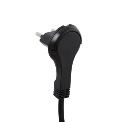 Rallonge intérieur H03VVH2-F Diall 2 x 0.75mm² 3m prise noir