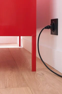 Rallonge intérieur H03VVH2-F Diall 2 x 0.75mm² 3m prise noir