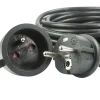 Rallonge électrique extérieure 10 m IP44 câble robuste avec cache prise