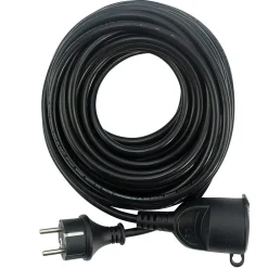 Rallonge électrique extérieure 10 m IP44 câble robuste avec cache prise
