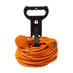 Rallonge orange Diall H05VVF 3G1 5mm² 20m avec clapet