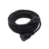 Rallonge 1x16A - 3500W - 10m - Noir - Chacon