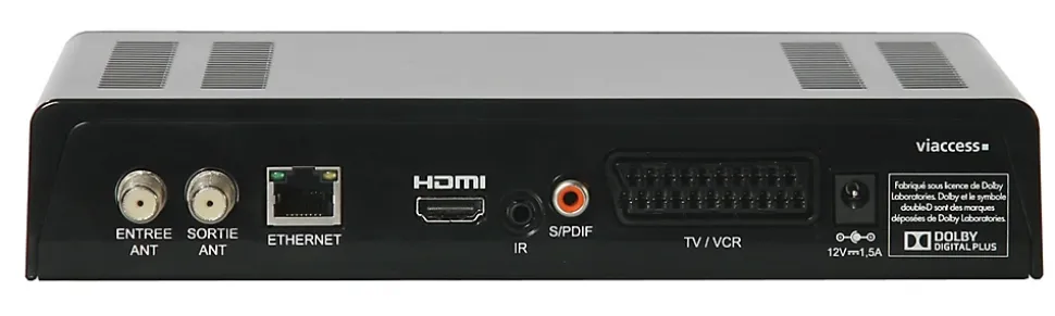 Récepteur TNT satellite Optex TNTSAT Haute Déf. ORS 9989-HD