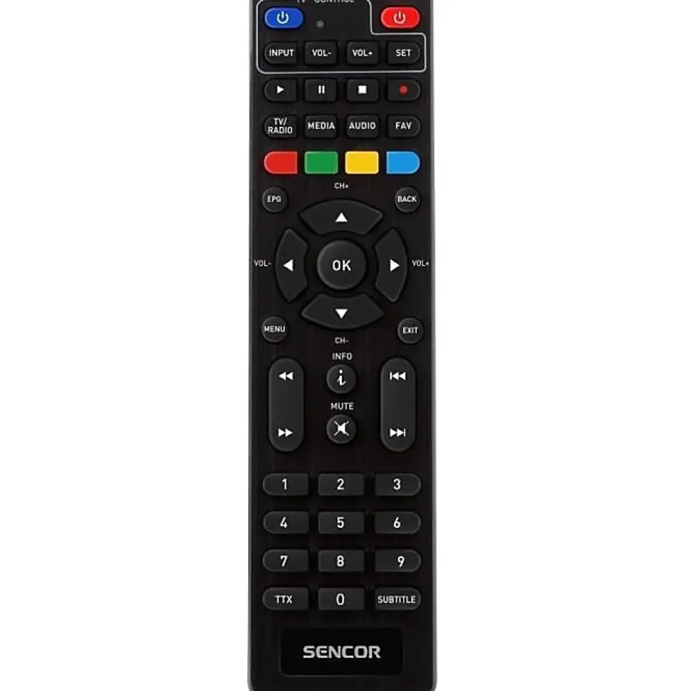 Récepteur TNT Sencor SDB 5007T noir HDMI SCART alimentation 100-240V