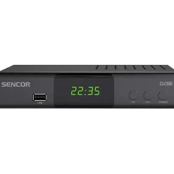 Récepteur TNT Sencor SDB 5007T noir HDMI SCART alimentation 100-240V