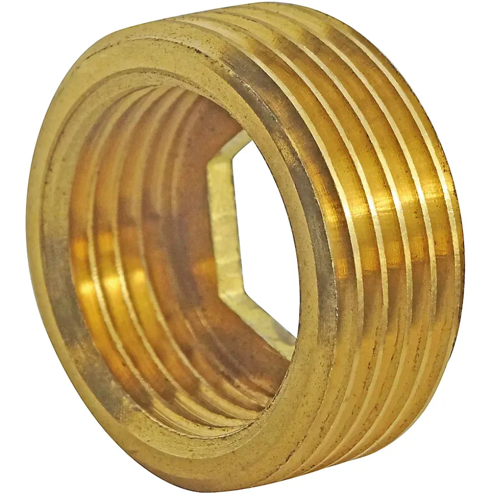 Réduction laiton mâle 15/21 (1/2") femelle 12/17 (3/8")