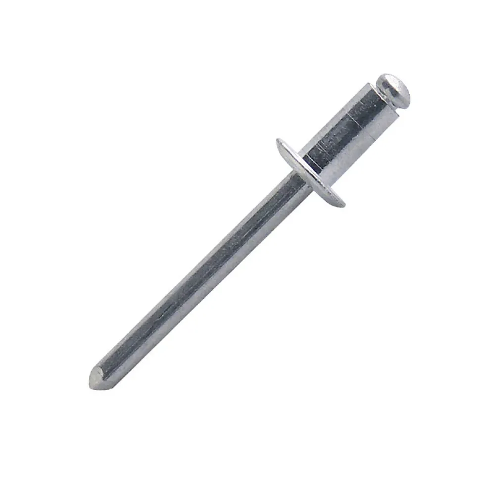Rivet aveugle tête plate aluminium 4,0 x 10 mm, 15 pièces