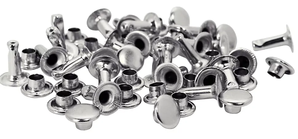 Rivet tubulaire vendu par 25 Rapid 5000414 en acier Ø 7 x L.9 mm Ø de la tige 3 mm