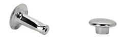 Rivet tubulaire vendu par 25 Rapid 5000414 en acier Ø 7 x L.9 mm Ø de la tige 3 mm