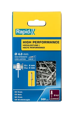 Rivets Haute performance Rapid Ø4.0 x 12 mm