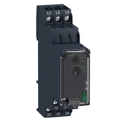 Rm22tu23 Schneider - Relais Contrôle De Séquence & Absence De Phase Et Sous Tension 380 à 480vca