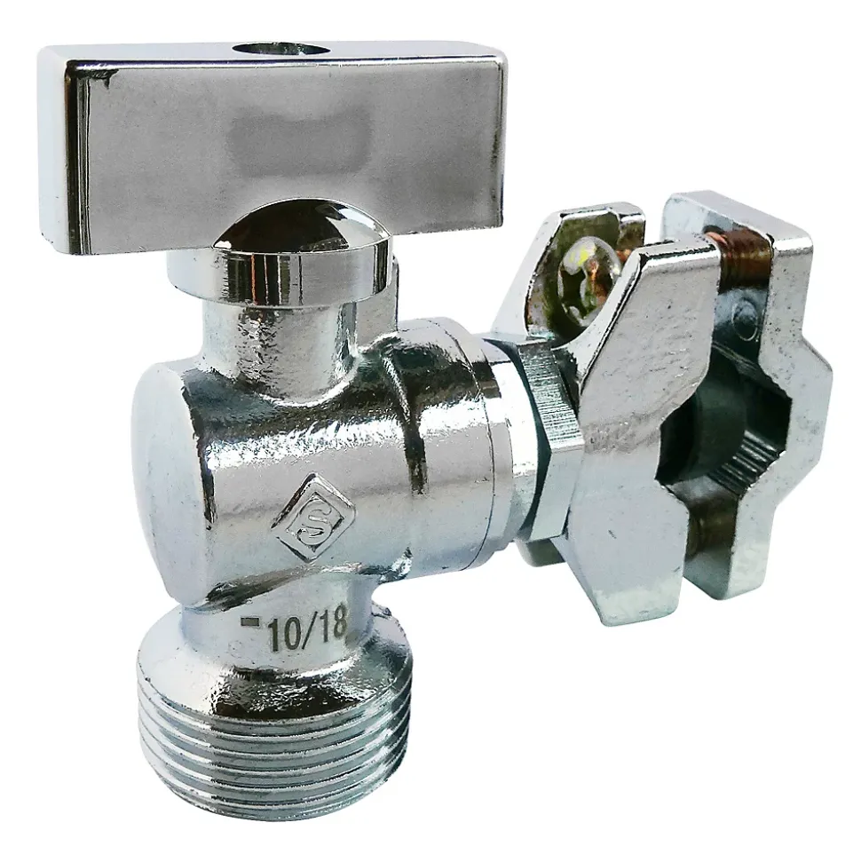 Robinet autoperceur à sphère pour alimentation de machine à laver Sortie Mâle 3/4" Somatherm for you